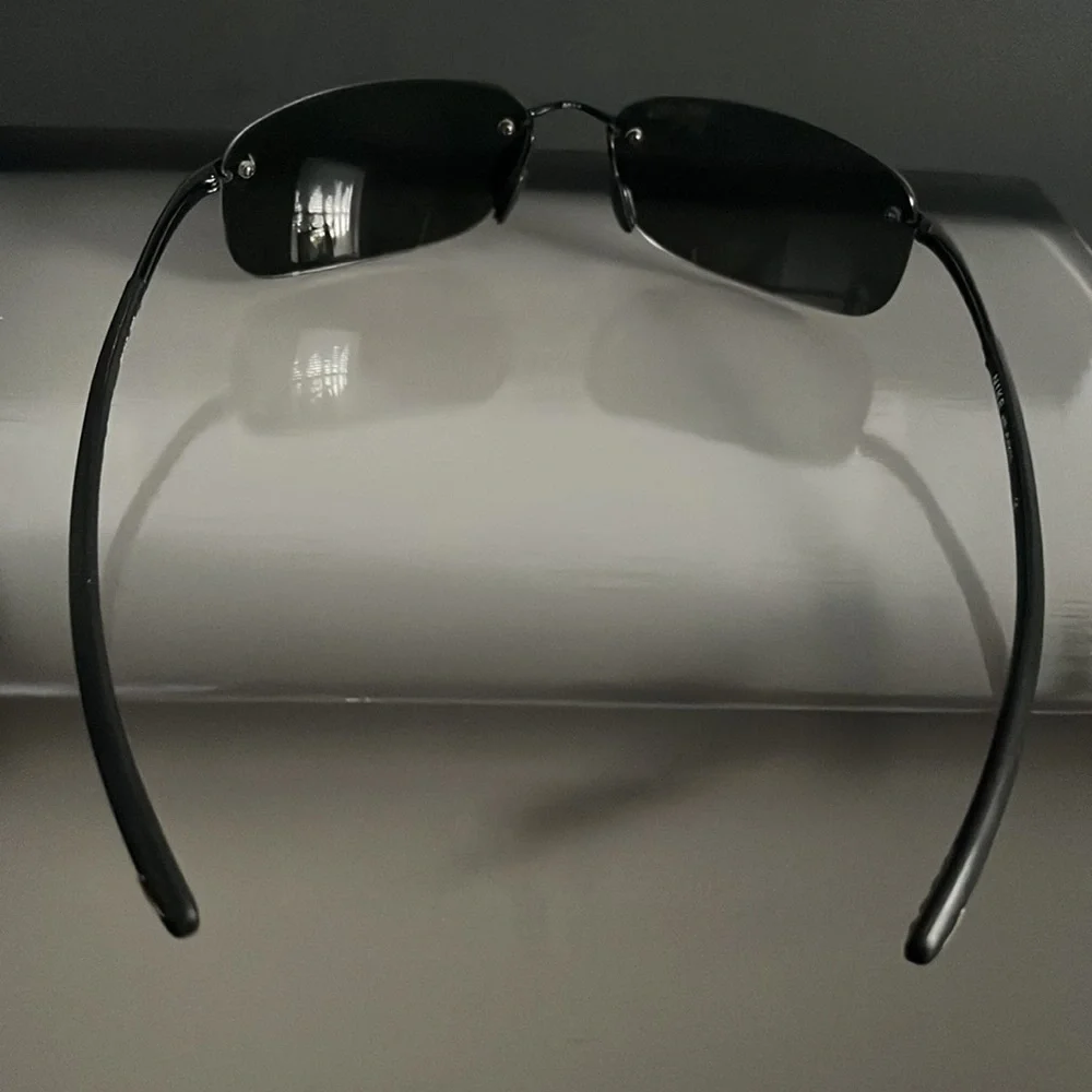 Nike Flexon Ashland Polarized Rimless Sunglasses with Case - AS IS